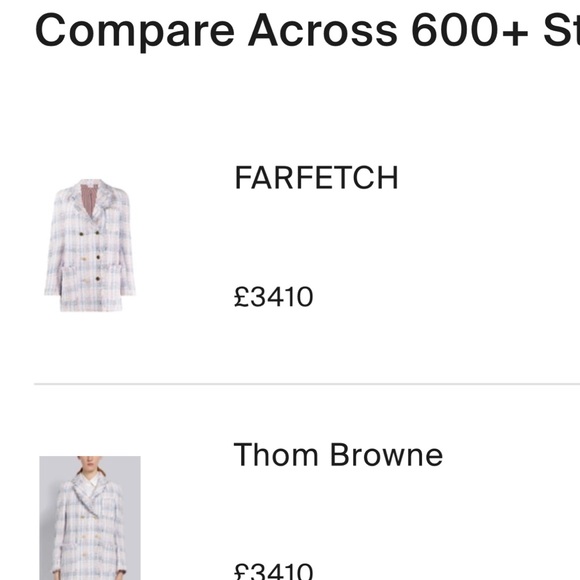 Thom Browne DB Sack Jacket - pastel pink/blue - Picture 7 of 9